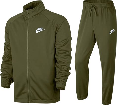 nike trainingspak groen heren|joggingpak heren nike.